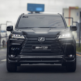 Накладки MTR Design на передний бампер Lexus LX 500d / 600 (2021+, J301)